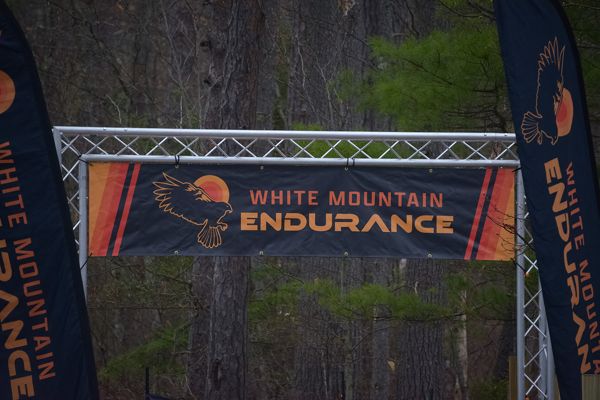 The White Mountain Endurance finish arch